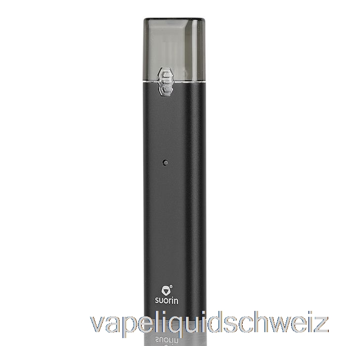 Suorin Ishare Single Portable Pod Kit Metal Edition – Schwarzer Vape Ohne Nikotin